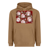 Toasted Coconut baseball christmas background Heavyweight Hoodie - AdoDesignShop