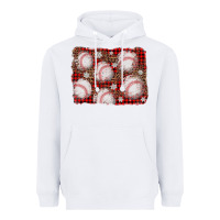 White baseball christmas background Heavyweight Hoodie - AdoDesignShop