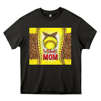 Asphalt softball with leopard tumbler tbs Heavy Core Tee - TumblerDesignByShophia