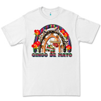 White cinco de mayo rainbow Premium Tee - CowGirlArtShop