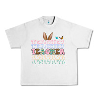 Lunar Rock Easter bunny Teacher Urban Heavy Tee - OliviaCreatesArt