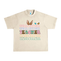 Sandshell Easter bunny Teacher Urban Heavy Tee - OliviaCreatesArt