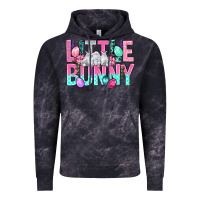 Cloud Black Little Bunny Easter Vintage Hoodie - BundleAndBundleShop