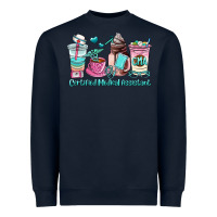 Navy certified medical assistant coffee cup Heavyweight Sweatshirt - AdoDesignShop