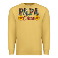 Antique Gold papa claus Premium Sweatshirt - AdoDesignShop