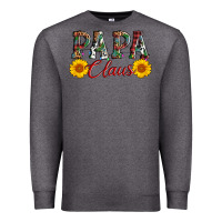 Charcoal Heather papa claus Premium Sweatshirt - AdoDesignShop