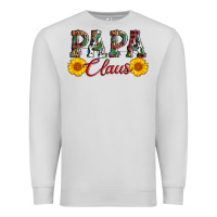 Dove Grey papa claus Premium Sweatshirt - AdoDesignShop