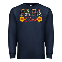 Navy papa claus Premium Sweatshirt - AdoDesignShop