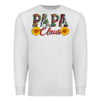 Oatmeal Heather papa claus Premium Sweatshirt - AdoDesignShop