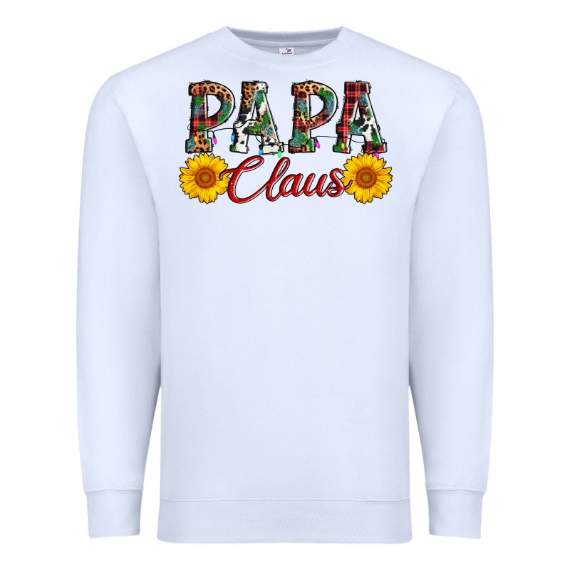 Papa Claus Premium Sweatshirt by AdoDesignShop | Teevron