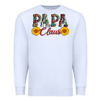 White papa claus Premium Sweatshirt - AdoDesignShop