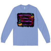 Colony Blue halloween witch hat backround Long Sleeve Tee - RanaPortraitStore