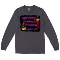 Smoke halloween witch hat backround Long Sleeve Tee - RanaPortraitStore