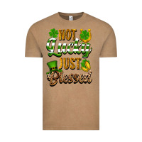 Vintage Coffee St. Patrick's Not lucky just blessed Vintage Tee - OliviaCreatesArt