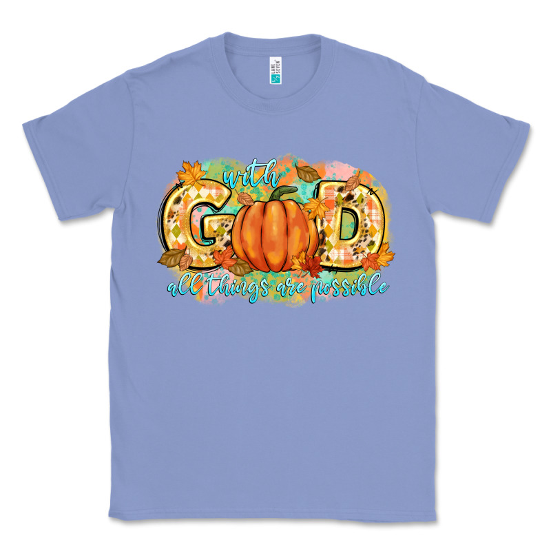 With God All Things Are Possible Classic Tee by CowGirlArtShop | Teevron