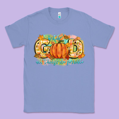 With God All Things Are Possible Classic Tee Designed By Cowgirlartshop
