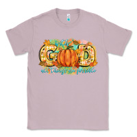 Lilac with god all things are possible Classic Tee - CowGirlArtShop
