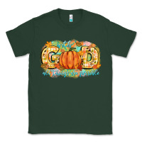 Sports Green with god all things are possible Classic Tee - CowGirlArtShop
