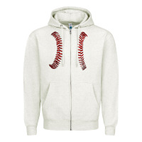 Oatmeal Heather ball stitch Zipper Hoodie - AdoDesignShop