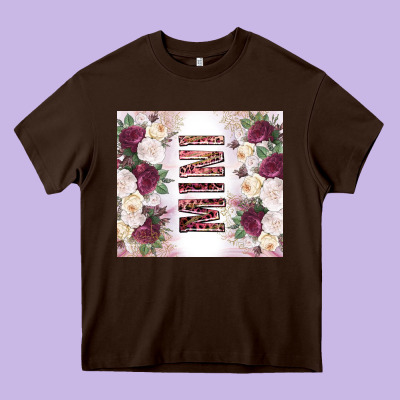 Mother’s Day Mini Flowers Tumbler Tbs Heavy Core Tee Designed By Tumblerdesignbyshophia