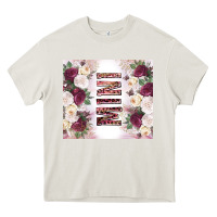 Cream mother’s day mini flowers tumbler tbs Heavy Core Tee - TumblerDesignByShophia