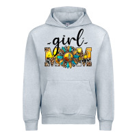 Heather Grey girl mom Urban Hoodie - JahusDesignShop