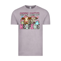 Vintage Zinc Happy Easter Heifers Vintage Tee - OliviaCreatesArt
