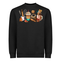 Black cookie coffee cup Heavyweight Sweatshirt - AdoDesignShop