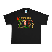 Black What The Elf Christmas Urban Heavy Tee - RanaPortraitStore