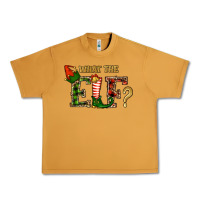 Peanut Butter What The Elf Christmas Urban Heavy Tee - RanaPortraitStore