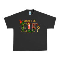 Pigment Black What The Elf Christmas Urban Heavy Tee - RanaPortraitStore