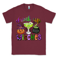 Burgundy drink up witches Classic Tee - CowGirlArtShop