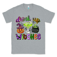 Heather Grey drink up witches Classic Tee - CowGirlArtShop