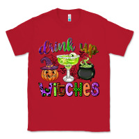 Red drink up witches Classic Tee - CowGirlArtShop