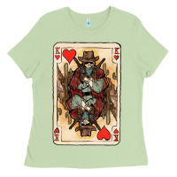 Matcha King Of Hearts Cowboy Ladies Tee - HowdyJamesFarm