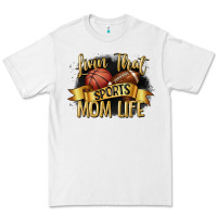 White livin that sports mom life Premium Tee - CowGirlArtShop