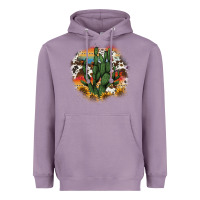 Lavender cowhide aztec sunflowers cactus Heavyweight Hoodie - AdoDesignShop