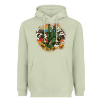 Matcha cowhide aztec sunflowers cactus Heavyweight Hoodie - AdoDesignShop