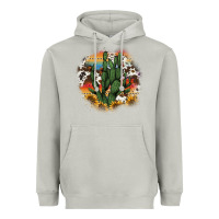 Moon Dust cowhide aztec sunflowers cactus Heavyweight Hoodie - AdoDesignShop