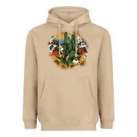 Mushroom cowhide aztec sunflowers cactus Heavyweight Hoodie - AdoDesignShop