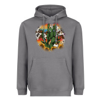 Storm cowhide aztec sunflowers cactus Heavyweight Hoodie - AdoDesignShop