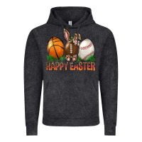 Vintage Black Happy Easter Sports Vintage Hoodie - BundleAndBundleShop