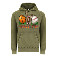 Vintage Olive Happy Easter Sports Vintage Hoodie - BundleAndBundleShop