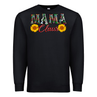 Black mama claus Premium Sweatshirt - AdoDesignShop