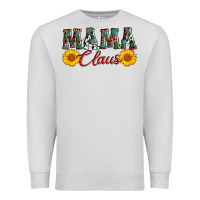 Dove Grey mama claus Premium Sweatshirt - AdoDesignShop