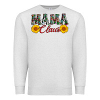 Oatmeal Heather mama claus Premium Sweatshirt - AdoDesignShop