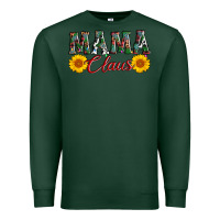 Sports Green mama claus Premium Sweatshirt - AdoDesignShop