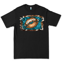 Black Football Lips Premium Tee - Jasminsmagicworld