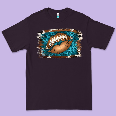 Football Lips Premium Tee Designed By Jasminsmagicworld