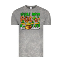 Cloud Rock St. Patrick's little miss pot of gold Vintage Tee - OliviaCreatesArt